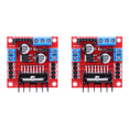 thumbnail image 3 of Módulo de controlador de motor de CC L298N puente H dual de 5 V para automóvil inteligente (condensadores de chip), 3 of 6