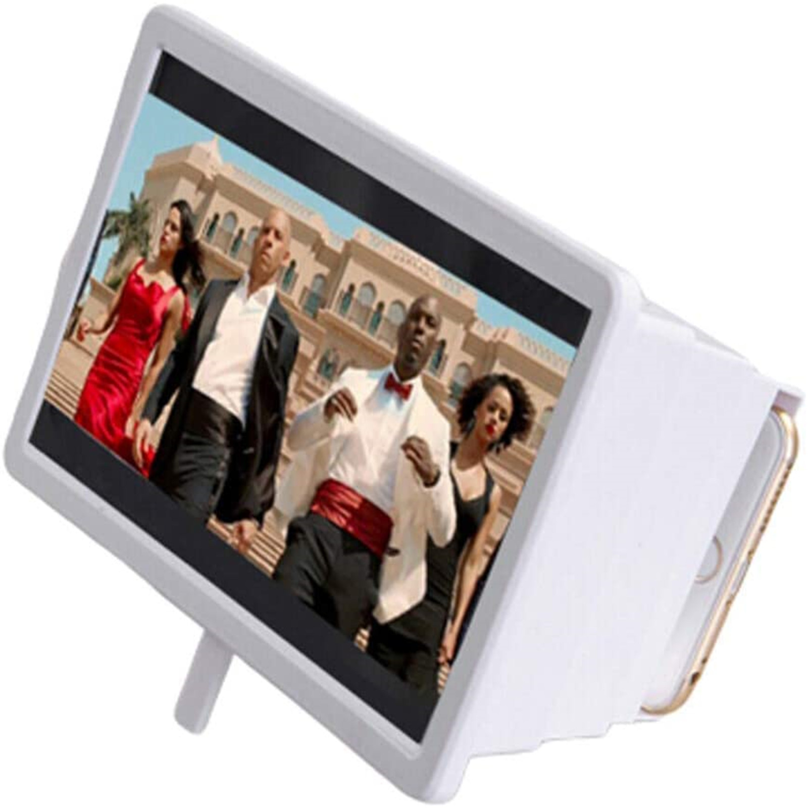 Binpure Smartphone Amplifier, Portable 3D Video Enlarge Table Screen Magnifier