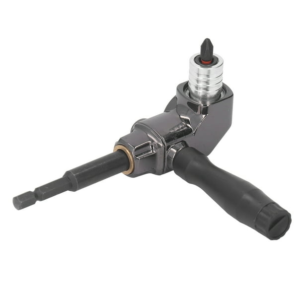 Adaptador de destornillador de ángulo recto ANGGREK Aleación de aluminio con mango de ABS