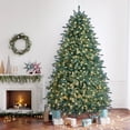 thumbnail image 4 of OasisCraft Pre-lit Christmas Tree 7ft Premium Hinged Blue Spruce Artificial Christmas Tree with 650 LED Lights, Full Xmas Tree, 4 of 9