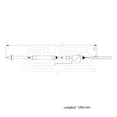 thumbnail image 2 of Cable Chicote Sobremarcha Compatible Con Buick Universal Transmision Thm 350 Todos CAHSA Cable Chicote Acelerador, 2 of 6