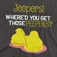 thumbnail image 2 of Easter Jeepers Where'd You Get Those Peepers Unisex Adult Tank Top, Charcoal, X-Large, 2 of 3