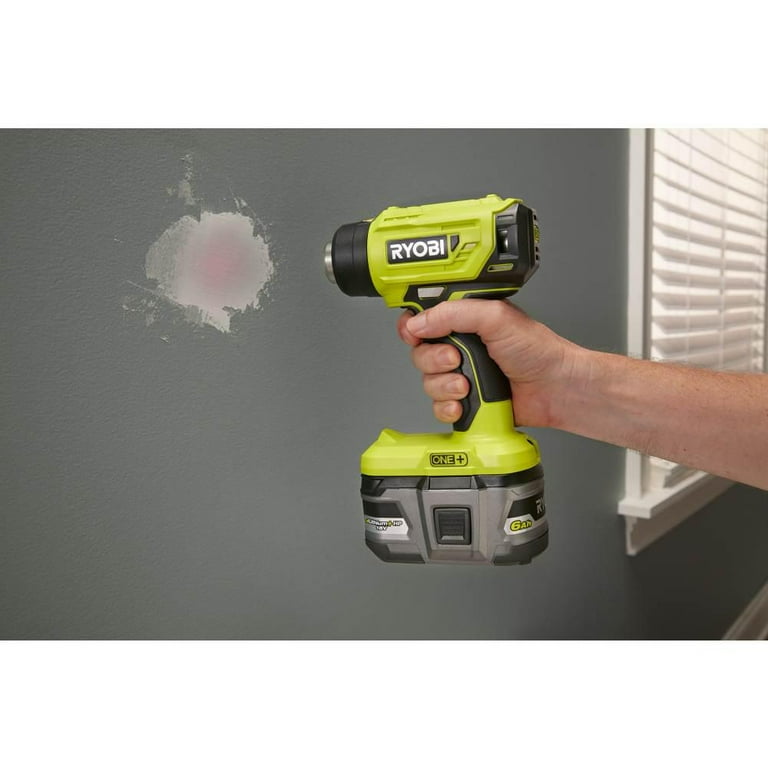 Ryobi One+ 18V Cordless Heat Pen Kit with 2.0 Ah Battery, Charger, and One+ 18V 4.0 Ah Lithium-Ion Battery