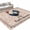 Pink, variant on Round Area Rugs 5Ft, Early Rooster Non-Slip Washable Circle Rugs Carpet, Pink Spring Farmhouse Leaves Burlap Indoor Outdoor Rug Floor Mats Throw Runner for Bedroom Living Room Bathroom
