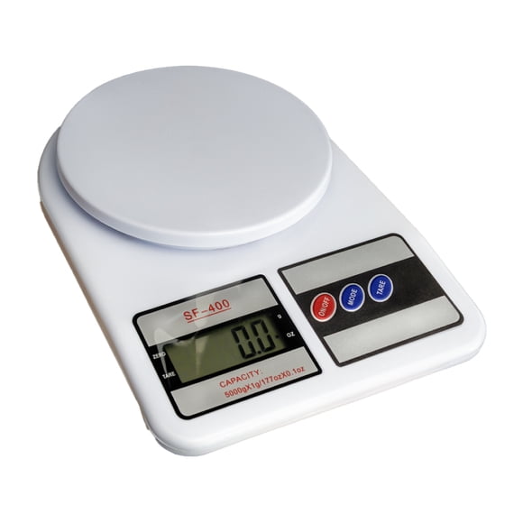 Báscula de Cocina Digital Alta Precisión ilios innova 0.1/5 kg blanca