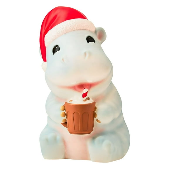 Hippo Outdoor Christmas Decoration Multi Color，5.91"，Christmas Ornament 2026 by RZDLIZJ, Funny Gifts