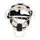 thumbnail image 1 of Casco de receptor de béisbol, protector facial de bateo, transpirable, universal, para deportes al aire libre Blanco, 1 of 9