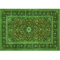 thumbnail image 1 of Ahgly Company Indoor Rectangle Persian Green Traditional Area Rugs, 3' x 5', 1 of 1