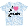 thumbnail image 3 of Inktastic I Love Gymnastics Girls Toddler T-Shirt, 3 of 5