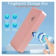 thumbnail image 2 of Fingerprint Safe Box Fingerprint Storage Box Student Pen Case Household Secret Hidden Safe Stationery Privacy Protection Box ,Compact Design, 2 of 7