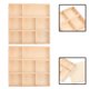 thumbnail image 2 of EeaseMX 2 cajas de madera para guardar regalos de Navidad, cajas decorativas para el festival., 2 of 7