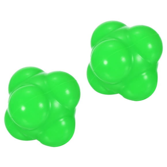 Unique Bargains Bounce Reaction Balls Coordination Training Ball Agility Trainer Silicone for Speed Reflex, Blue
