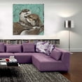 thumbnail image 6 of Epic Art 'Mischief and Mayhem' by Britt Hallowell, Acrylic Glass Wall Art, 36"x36", 6 of 7