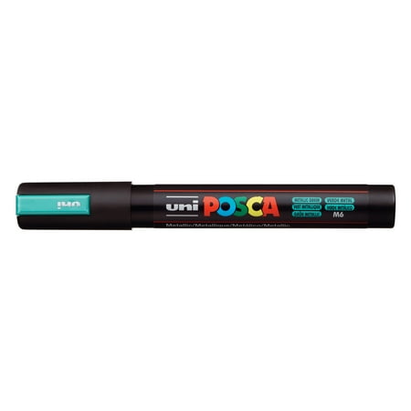 UPC: 4902778113578 | POSCA Paint Marker  PC-5M Medium Bullet  Metallic Green