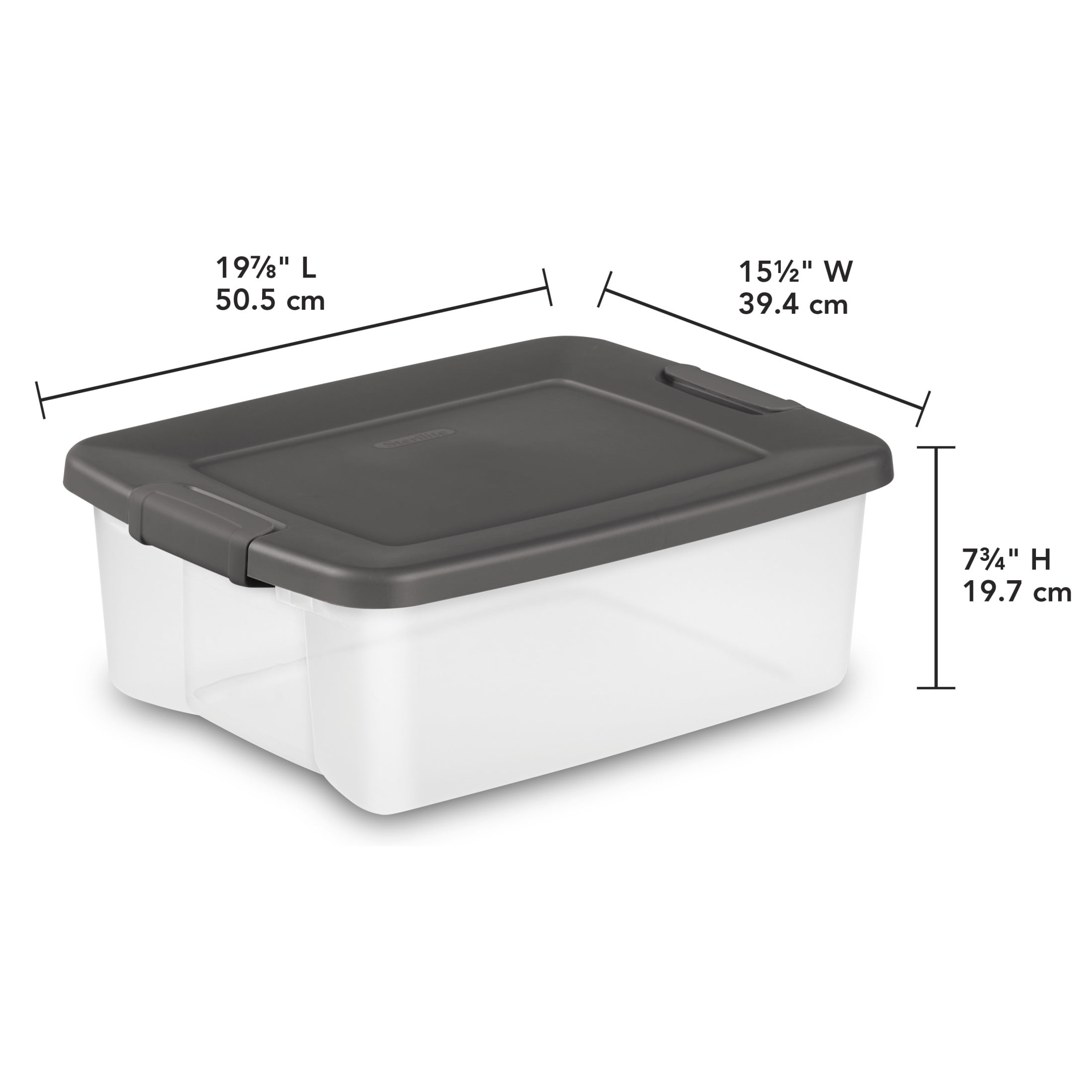 Sterilite 24 Liter Latch Box