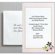 Invitations 12/pkg-enchanted Flower