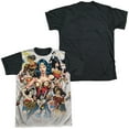 thumbnail image 2 of Wonder Woman 75Th Collage Unisex Adult Halloween Costume Sublimated T Shirt, 2 of 4