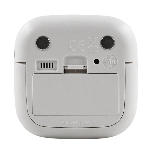 Tholdsy Termómetro Higrómetro inalámbrico electrónico digital Funciona con batería Resolución de 1 ℃ Medidor de humedad de temperatura Cables de audio/vídeo