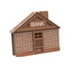 thumbnail image 1 of Clearance Wooden House Quality Counter Money Storage Jar, Wooden Handicrafts, 1 of 4