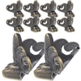 thumbnail image 3 of Miangastore 10pcs Box Leg Retro Wood Case Edge Protector Zinc Alloy Box Decorative Foot, 3 of 9