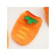 thumbnail image 5 of 1pc Orange Carrot Winter Pet Clothes For Dogs And Cats, Comfortable, Skin-Friendly, Suitable For Teddy, Beagle, Corgi, Pomeranian, Etc., 5 of 5