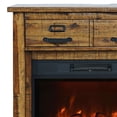 thumbnail image 5 of Jofran Hearthside Modern Rustic 32" Electric LED Fireplace 5000 BTU Console TV Stand, 5 of 6