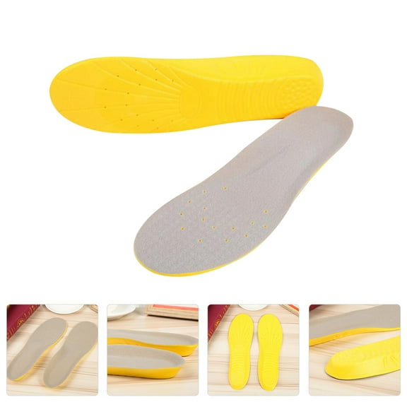 HEALEEP 1 Pair Multi Color Pu Froth Woolen Shoe Pads Inserts for Women Sports Shoes Leather Shoes