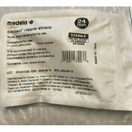 (2 BOXES OF 20) NEW Medela Contact Nipple Shield Medium 101028960