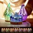 thumbnail image 6 of Porseme 500ml Essential Oil Diffuser 3D Silver Glass Aromatherapy Ultrasonic Humidifier Waterless- Auto off with Timer Setting, 6 of 7