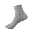 thumbnail image 3 of Thermal Wool Socks Mens 10 Pairs Thick Warm Winter Soft Cozy Hiking Boot Socks for Cold Weather, Size 7-12 Gray, 3 of 3