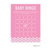 Baby Bingo Bubblegum Pink Chevron Baby Shower Games, 20-Pack