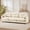 Beige, variant on Modular Sectional Sofa, Chenille Couch with Tufted Pleated Design, Ergonomic 3 Seater, Flexible Combination, Living Room Bedroom, Camle