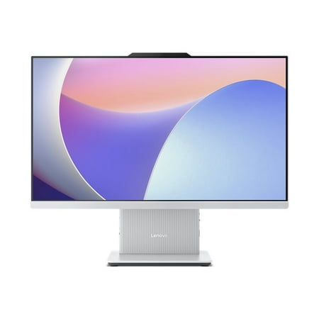 Lenovo IdeaCentre AIO 24ARR9 F0HR - All-in-one with stand - Ryzen 3 7335U / up to 4.3 GHz - RAM 8 GB - SSD 512 GB - NVMe - Radeon 660M - Gigabit Ethernet, Bluetooth 5.2, IEEE 802.11ax (Wi-Fi 6) - Win 11 Home - monitor: LED 23.8" 1920 x 1080 (Full HD) @ 100 Hz touchscreen - keyboard: English - luna gray