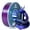 blue purple black, variant on Geeetech Anti-silk type 3D Printer PLA Filament 1KG Toughness Enhanced Filament with 1.75mm Dimensional Accuracy +/-0.03mm, 1080 Feet per Roll, Vacuum Packaging Three-color gold, silver and copper
