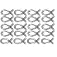 thumbnail image 2 of Spiral Binding Coils, 20Pcs Plastic Spiral Binding Spines  For Work Black, 2 of 8