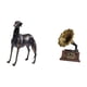 thumbnail image 5 of Estatua de perro, figura de animal de resina, estante, estatua vintage, figura de resina, artesanías, escultura coleccionable, adorno artesanal de res, 5 of 8