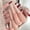 M, variant on CL red background sexy hot girl manicure wear nail autumn and winter white divided into pure handmade Internet celebrities with nail patch