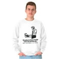 thumbnail image 4 of Full Time Job Fantasy Football Sports Men's Crewneck Sweatshirt Brisco Brands L, 4 of 5