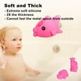 thumbnail image 3 of Bath Spout Cover, Faucet Cover Baby Bathroom Tub Protector for Kids Safety with 2 Toys,Kiss FIsh,Pink, 3 of 7