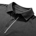 thumbnail image 6 of hotojiny Men’s Shirts Lightweight Regular Fit Long Sleeve Casual Golf Shirt Classic Cotton Button Collared Work T Shirts, 6 of 7