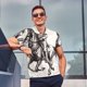 thumbnail image 4 of Fotbe Cowboy Ride A Horse Camiseta Polo de Golf para Hombre con Estampado – Camisa Deportiva Transpirable con Cuello Abotonado-Large, 4 of 6