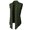 Army Green, variant on Joernso Spring Autumn Cardigan Jacket Solid Color Irregular Hem Draping Cardigan Vest Streetwear