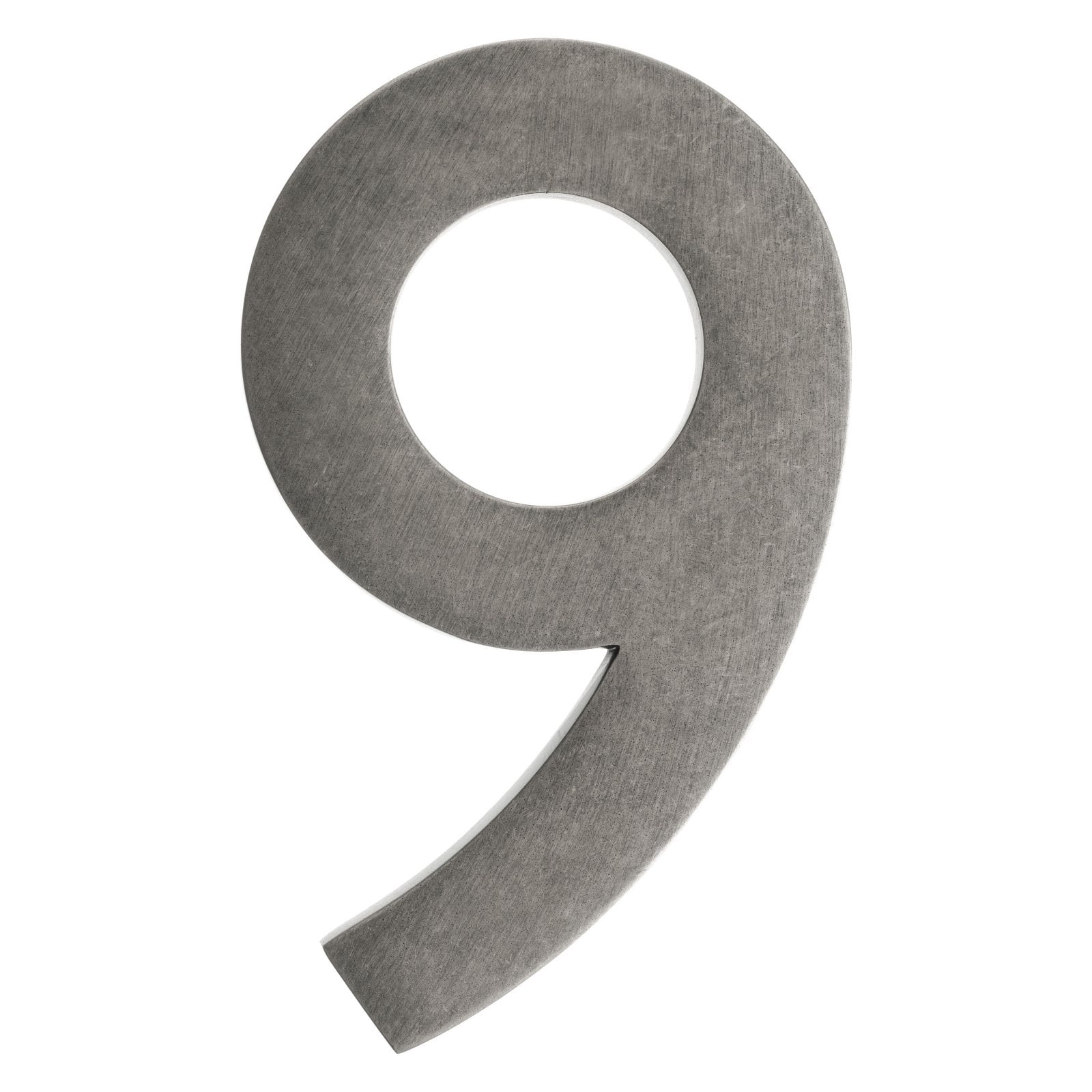 Architectural Mailboxes 4" Brass Floating House-Number 8