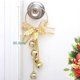 thumbnail image 4 of 2 uds., cascabel navideño y colgador de puerta con lazo, adornos colgantes de pared para corona navideña navideña Zhivalor CPB-SSW115-2, 4 of 5