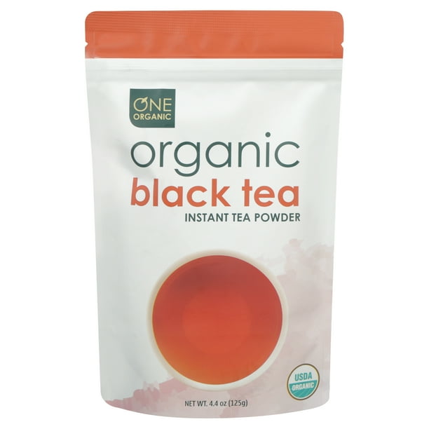 ONE ORGANIC Instant Black Tea Powder, 4.4 Oz