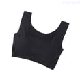 thumbnail image 2 of Lixiuxyad Sports Bras for Women Seamless Wire Sports Bra For Supportive Non Padded Yoga Bralette Comfortable Lightweight Workout Tank Top With Breathable Fabric,Black, 2 of 7