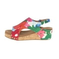 thumbnail image 3 of Corkys Womens Volta Ii Floral Studded Slingback Wedge  Casual Shoes, 3 of 5