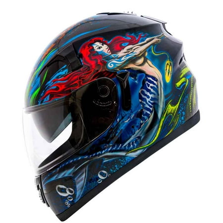 Adult Fulmer Motorcycle Helmet Full Face Helmet w/ iShade DOT/ECE Approved (The Best Full Face Helmet)