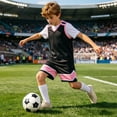thumbnail image 2 of Gaexia Girls Youth Training Sports Teamwear Outfit 2-Piece Summer Performance Athletic Versatile Comfortable Breathable Soft Quick-Dry Set for Kids Adults 5-14 Years, 2 of 7