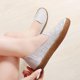 thumbnail image 5 of Teissuly Ladies Fashion Solid Color Leather Embroidered Flower Shallow Round Head Flat Casual Shoes Casual Shoes For Women Office Teissuly WER202401220923, 5 of 7